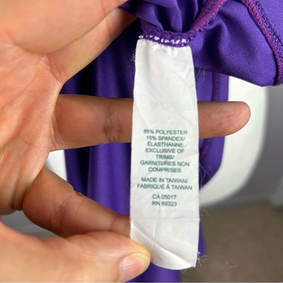 Roots Purple Sleeveless Top Size Medium - Picture 8 of 8